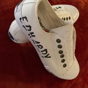 Ed Hardy Slip On Shoes Size 7